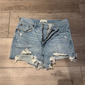 Abercrombie & Fitch Mom Jean Shorts